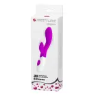PRETTY LOVE BRIGHTY vibratorius – 20 cm (8″) – bordo — Nuotrauka 8