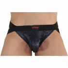 BURN sportinės kelnaitės 006 Shiny Blue/Black – L — Nuotrauka 2