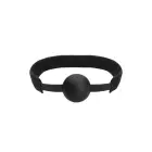 Ouch! Adjustable Silicone Ball Gag – Black — Photo 3