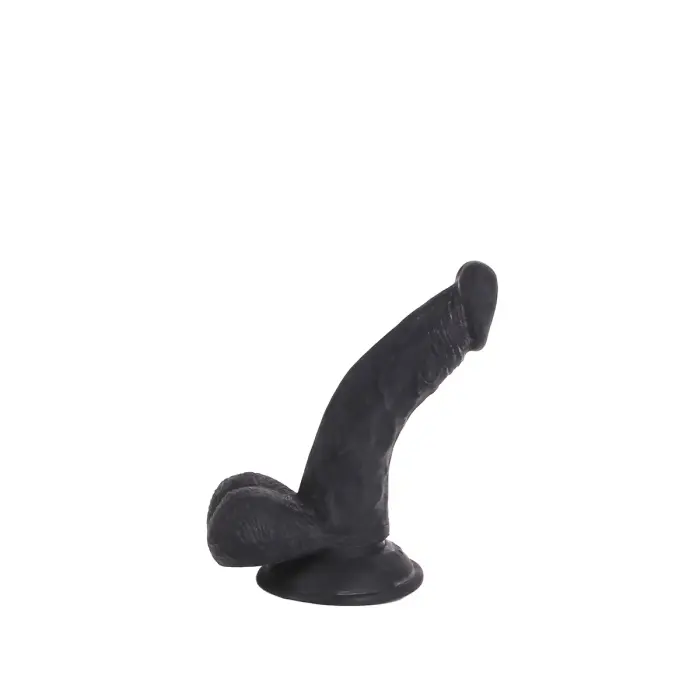 Kiotos COX melns dildo – 16 cm (6.3″)