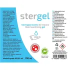 STERGEL спиртовой антисептик-гель для рук с алоэ вера – 100 мл — Фото 3