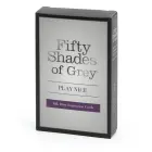 Fifty Shades of Grey Play Nice Talk Dirty erootiline kaardimäng 52 kaardiga pakis — Foto 3