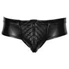 Svenjoyment Men's Open Back Briefs – M – Black — Photo 6