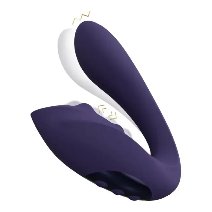 VIVE Yuki dubultais vibrators – violets