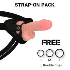 RockArmy kahekihiline Panzer strap-on dildo – 17 cm (6.7″) — Foto 1