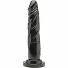 TOYJOY Get Real realistiškas dildo – 18 cm (7″) – juodas — Nuotrauka 1