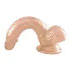Pērļu spīduma dildo – 20.5 cm (8.1″) – Rozā — Foto 3