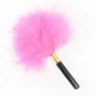 KINK Fuchsia Gold Feather Teaser 18cm – Elegant Sensory Accessory — Photo 1