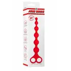 NMC 8 Inch Ribbed Silicone Beads – red – flexible graduated design – 20 cm — Photo 1