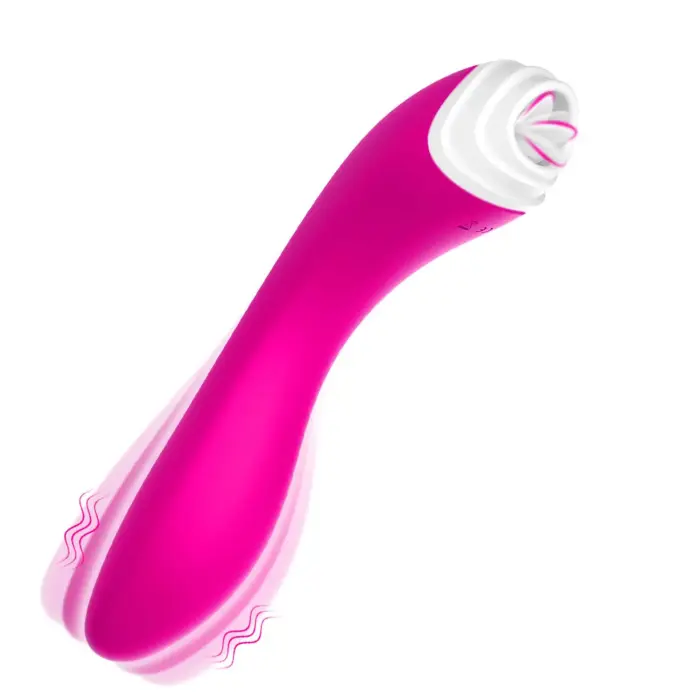 Fairyland G-точечный и клиторальный лижущий вибратор – 19.5 cm (7.7″) – розовый