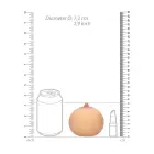 FunnyShape mīksta pretstresa bumba 7cm – Ādas krāsas, saspiežama rotaļlieta — Foto 5