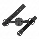 KINK neopreno kamuolinis antkramtis su reguliuojamu 4.5 cm kamuoliuku ir 41-59 cm dirželiu – juodas — Nuotrauka 1