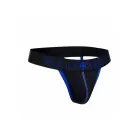 MaleBasics Neon Men's Thong – Blue – S — Photo 4