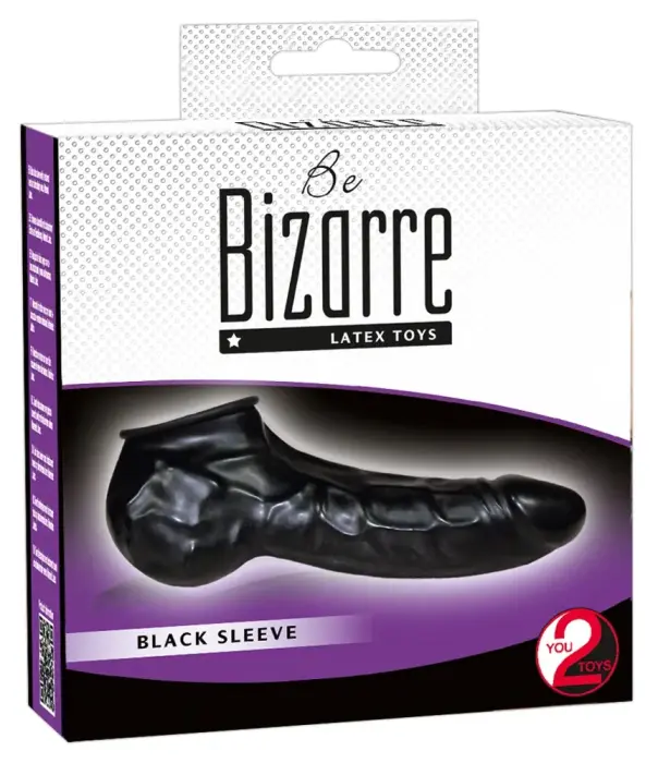 Be Bizarre Undercover varpos rankovė – 22 cm (8.5″) – juodas