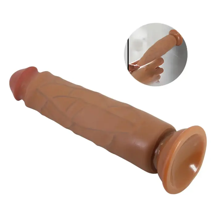 Barbara reālistisks dildo – 25 cm (9.8″) Foto 9