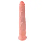 King Cock Realistlik dildo munanditega – 35.6 cm (14″) – Nahavärv — Foto 3