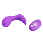 PRETTY LOVE Idabelle valkājams vibrators ar diviem motoriem un pulsa viļņiem – 18 cm (7″) – violets Foto 6
