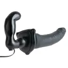 FFS Deluxe Penetrix Dual-Ended Vibrating Strap-On System – 19 cm (7.5″) – Black — Photo 3