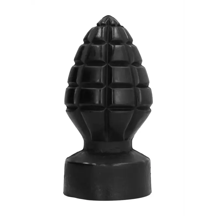 All Black käsigranaadi kujuline dildo – 14 cm (5.5″) – Black Photo