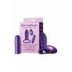 Интимная система FemmeFunn Versa Bullet с насадкой P – Фиолетовый — Фото 2