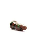 Kiotos Revolt Green Army 07 Medium – silikoninis dildo – 18,5 cm — Nuotrauka 3
