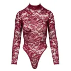 Cottelli LINGERIE nėrinių bodis – raudonas – S — Nuotrauka 5