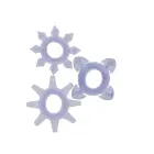 Tickle C-Rings – Purple — Photo 3