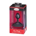 MALESATION Aluminum Anal Plug with Suction Cup – S – Black — Photo 6