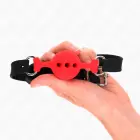 KINK täissilikoonist reguleeritav palliklamber S punane – 4 cm pall — Foto 2
