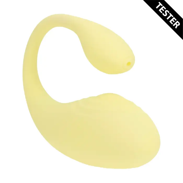 Loveline вибратор для точки G с пультом управления – 18 cm (7″) – желтый