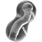 Jamyjob Tensek 3 – transparent TPE masturbator – multiple suction points & tactile protrusions — Photo 2