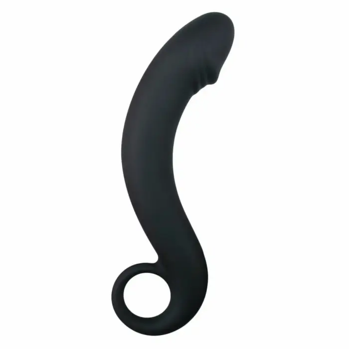 TOYZ4LOVERS анальный массажер изогнутая модель простаты – 13.5 cm (5.3″) – черный