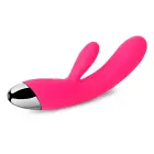 Angel согревающий кролик-вибратор – 19 cm (7.5″) – красный — Фото 3