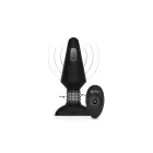 B-Vibe besisukantis analinis kištukas – XL – Juodas — Nuotrauka 1