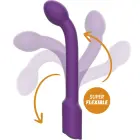 Rewolution Rewoflex elastīgs vibrējošs sistēmas vibrators – 22 cm (8.5″) – rozā — Foto 2