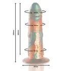 EPIC Cybersilicock Talos Realistic Dildo – 22.5 cm (8.9″) – Multicolored — Photo 2