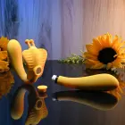 Evolved The Monarch Strapless Vibrating System – Yellow — Photo 5