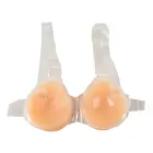 Cottelli Collection – silicone breast forms on an adjustable transparent bra – 800 g — Photo 5