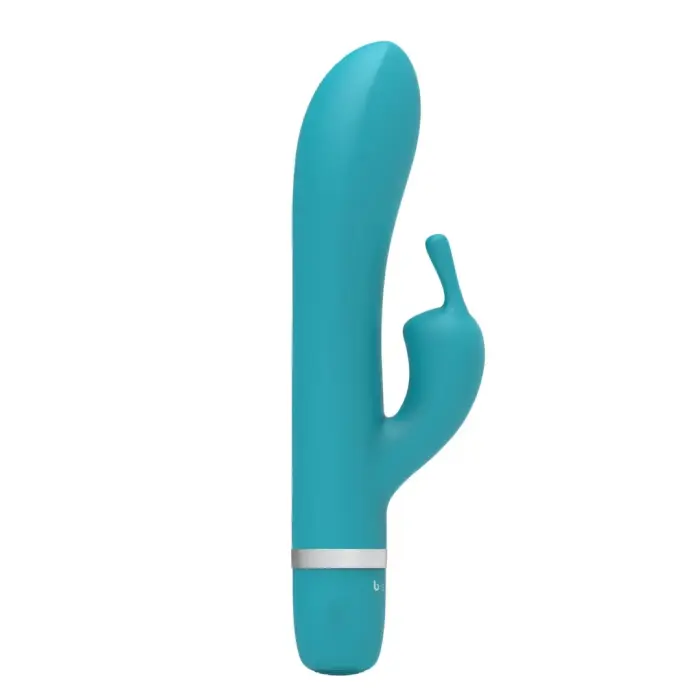 B Swish Bwild Classic Bunny Jade Rabbit Vibrator – 15.24 cm (6″) – Blue