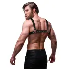 Fetish Submissive Attitude Adjustable Bulldog Chest Harness – Black – One size — Photo 9