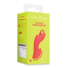 Teksturēts pirksta vibrators – Rītausmas sarkans — Foto 1