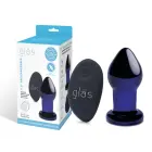 Glas Vibrating Plug 3.5" Remote Controlled Rechargeable Glass Model – 9 cm (3.5″) – Clear — Photo 9