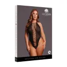 Jordan atvērta pinuma bodijs – melns – Queen Size — Foto 1