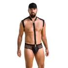 Passion John bodysuit with cap – black – L/XL — Photo 1
