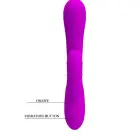 PRETTY LOVE Harry 30 Function Vibrator – Purple — Photo 6