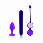 Rocks-Off Essentials First Vibe Kit – Kegela bumbiņas, aizbāznis un vibrolode — Foto 2
