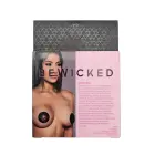Round Lace Nipple Covers - Black - One Size — Photo 6
