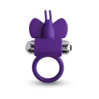 Toyz4Lovers Butterfly Vibrating Cock Ring – Purple — Photo 3