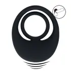 LEVELZ Vibrating Silicone Support Ring – Black — Photo 8