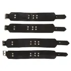 ZADO leather bed restraint set – H-strap system — Photo 10